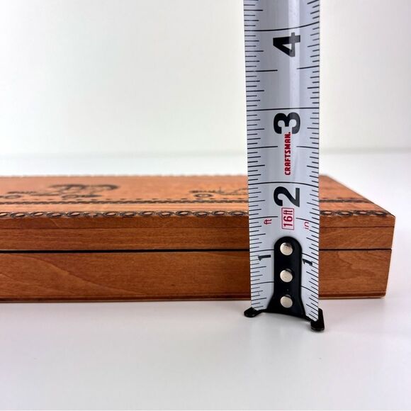 Vintage BRUNO ROTH TIBERG Steinbach Prafent Hand Carved Wooden Trinket Box - Picture 9 of 9